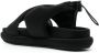 GIABORGHINI padded-design chunky sandals Black - Thumbnail 3