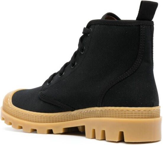 GIABORGHINI Perni lace-up boots 06A1 BLACK
