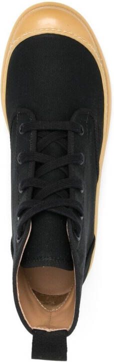 GIABORGHINI Perni lace-up boots 06A1 BLACK