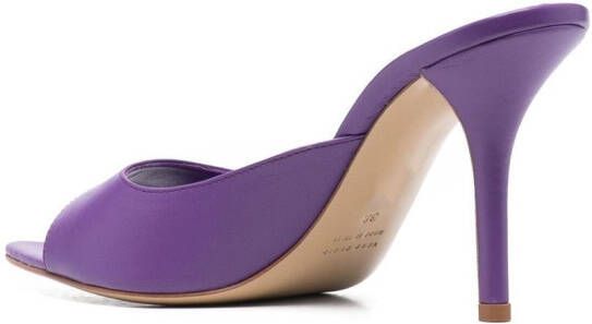 GIABORGHINI 100mm pointed toe pumps Purple