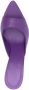 GIABORGHINI 100mm pointed toe pumps Purple - Thumbnail 4