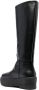 GIABORGHINI platform-sole leather boots Black - Thumbnail 3