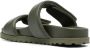 GIABORGHINI polished-finish touch strap sandals Green - Thumbnail 3