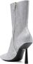 GIABORGHINI Rosie 100mm glittered ankle boots Silver - Thumbnail 3