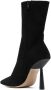 GIABORGHINI Rosie 105mm suede boots Black - Thumbnail 3