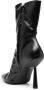 GIABORGHINI Rosie 110mm leather ankle boots Black - Thumbnail 3