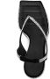 GIABORGHINI Rosie 13 70mm thong sandals Black - Thumbnail 4