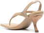 GIABORGHINI Rosie 13 square-toe sandals Neutrals - Thumbnail 3