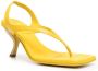 GIABORGHINI Rosie 13 square-toe sandals Yellow - Thumbnail 2