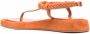 GIABORGHINI Rosie flat sandals Orange - Thumbnail 3