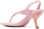 GIABORGHINI Rosie leather sandals Pink - Thumbnail 3