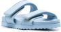 GIABORGHINI side touch-strap fastening sandals Blue - Thumbnail 2
