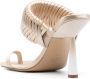 GIABORGHINI x Rosie woven 110mm sandals Neutrals - Thumbnail 3