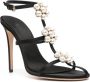 Giambattista Valli 120mm faux-pearl embellished sandals Black - Thumbnail 2