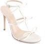 Giambattista Valli 90mm bow-detailing leather sandals White - Thumbnail 2