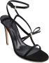 Giambattista Valli 90mm bow-embellished satin sandals Black - Thumbnail 2