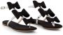 Giambattista Valli bow-detail flat sandals Black - Thumbnail 2