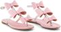 Giambattista Valli bow-detail flat sandals Pink - Thumbnail 2