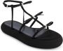 Giambattista Valli bow-embellished flatform sandals Black - Thumbnail 2