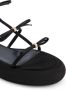 Giambattista Valli bow-embellished flatform sandals Black - Thumbnail 5