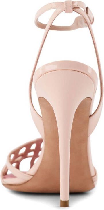 Giambattista Valli caged stiletto-heel sandals Neutrals