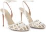 Giambattista Valli caged stiletto-heel sandals White - Thumbnail 2