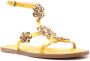 Giambattista Valli Jaipur embellished flat sandals Yellow - Thumbnail 2