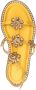 Giambattista Valli Jaipur embellished flat sandals Yellow - Thumbnail 4