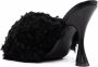 Giambattista Valli shearling strap mules Black - Thumbnail 3