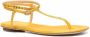 Giannico studded open-toe sandals Yellow - Thumbnail 2