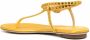 Giannico studded open-toe sandals Yellow - Thumbnail 3