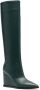 Gianvito Rossi 100mm knee-high wedge boots Green - Thumbnail 2