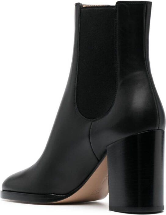 Gianvito Rossi 100mm leather boots Black