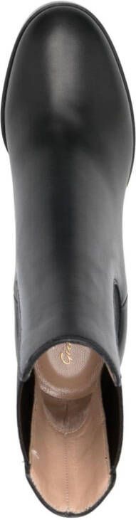 Gianvito Rossi 100mm leather boots Black