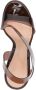 Gianvito Rossi 100mm transparent wedge sandals Brown - Thumbnail 4