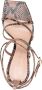 Gianvito Rossi 105mm snakeskin leather sandals Neutrals - Thumbnail 4
