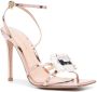 Gianvito Rossi 110mm crystal-detail sandals Pink - Thumbnail 2