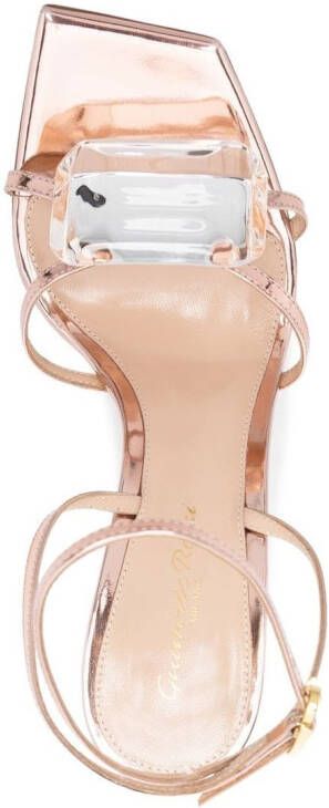Gianvito Rossi 110mm crystal-detail sandals Pink