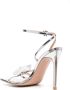 Gianvito Rossi 110mm gemstone-detail leather sandals Silver - Thumbnail 3