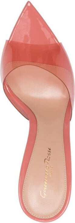 Gianvito Rossi 120mm transparent high-heel sandals Pink