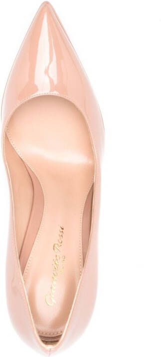 Gianvito Rossi 130mm patent-leather platform pumps Pink