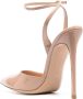 Gianvito Rossi 140mm pointed-toe leather sandals Neutrals - Thumbnail 3