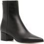 Gianvito Rossi 50mm pointed-toe leather boots Black - Thumbnail 2
