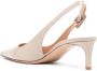 Gianvito Rossi 55mm leather slingback pumps Neutrals - Thumbnail 3