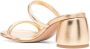 Gianvito Rossi 70mm block-heel sandals Gold - Thumbnail 3