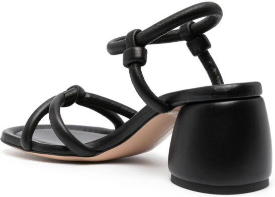 Gianvito Rossi Cassis 60mm leather sandals Black