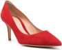 Gianvito Rossi 70mm pointed-toe pumps Red - Thumbnail 2