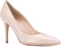 Gianvito Rossi 85mm pointed pumps Neutrals - Thumbnail 2
