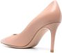 Gianvito Rossi 85mm pointed-toe leather pumps Neutrals - Thumbnail 3