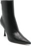 Gianvito Rossi 85mm pointy-toe leather boots Black - Thumbnail 2